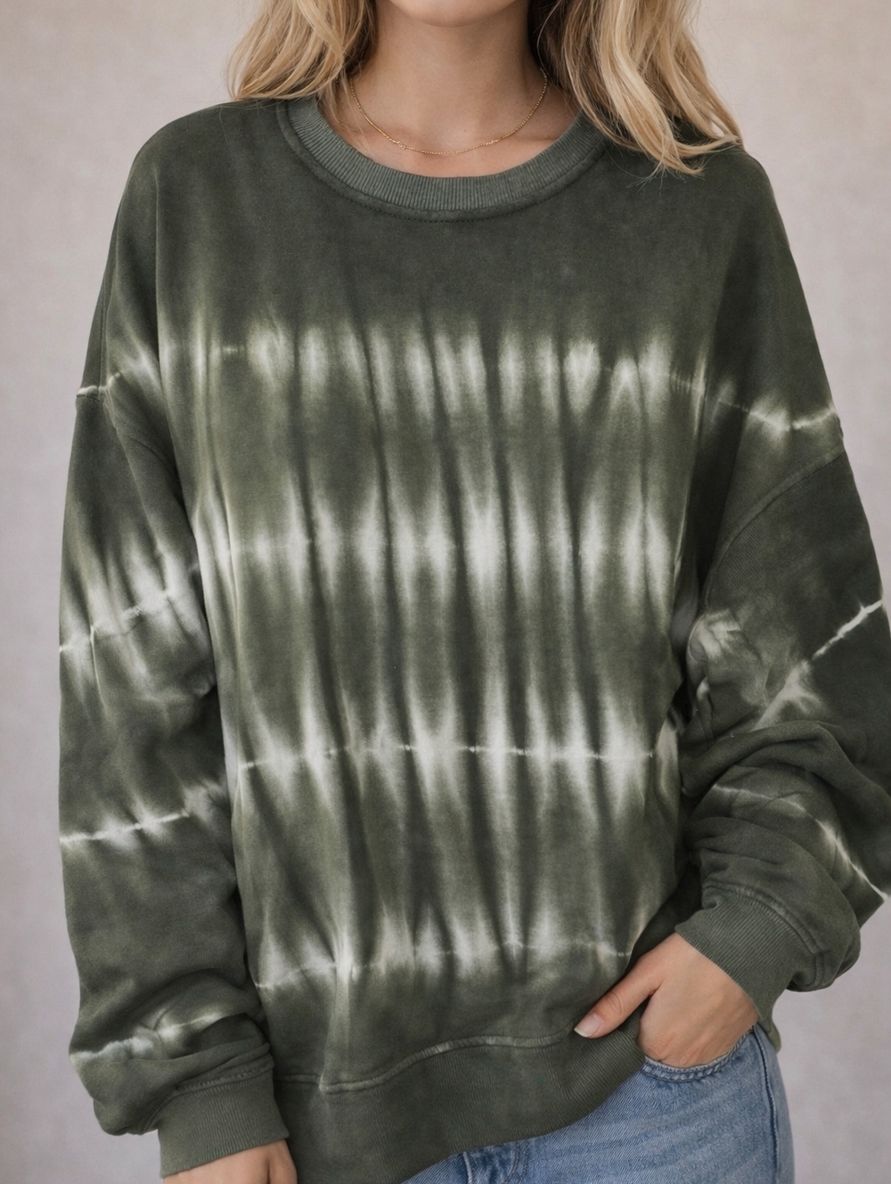 Earthy Vibes Tie-Dye Cozy Top